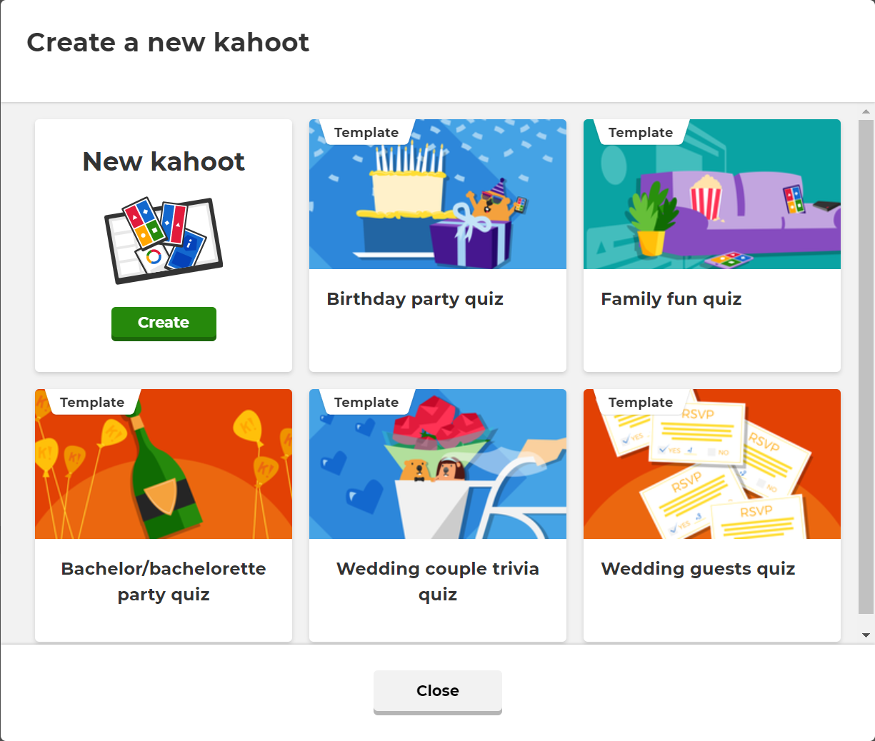 Tutustu 78 Imagen Make Kahoot Questions Abzlocal Fi   KahootCreateQuiz 