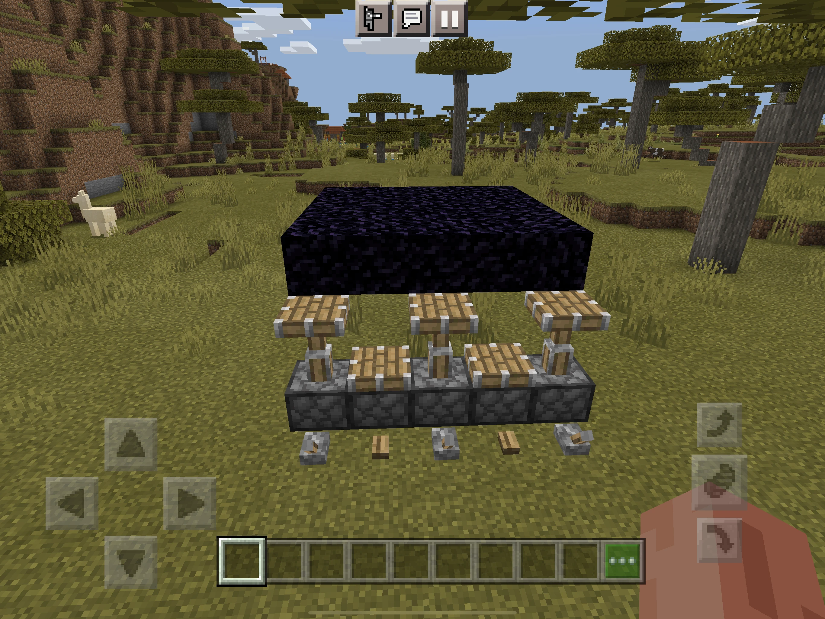 Minecraft Hovering Platform