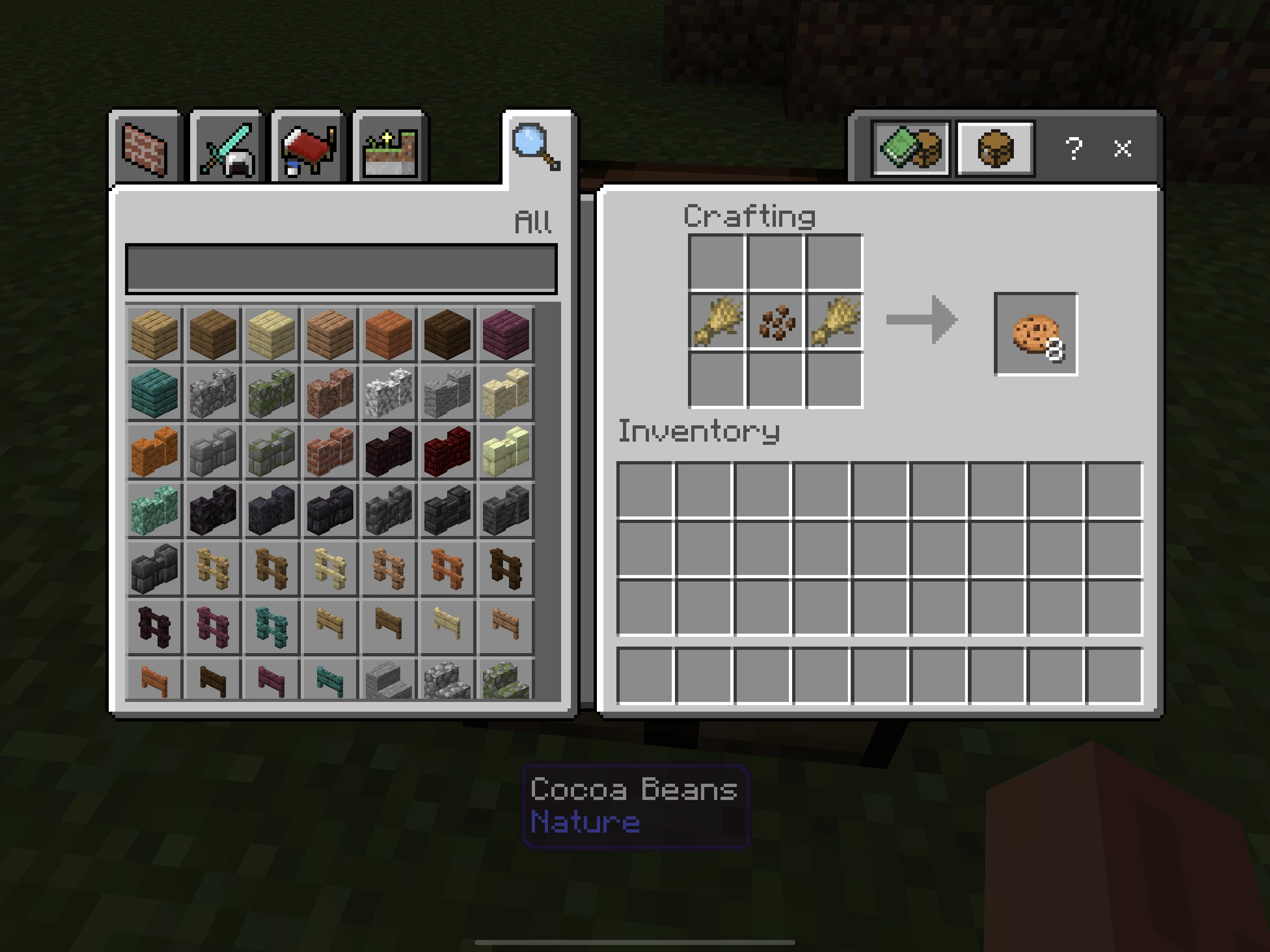 How to make Cookies in Minecraft