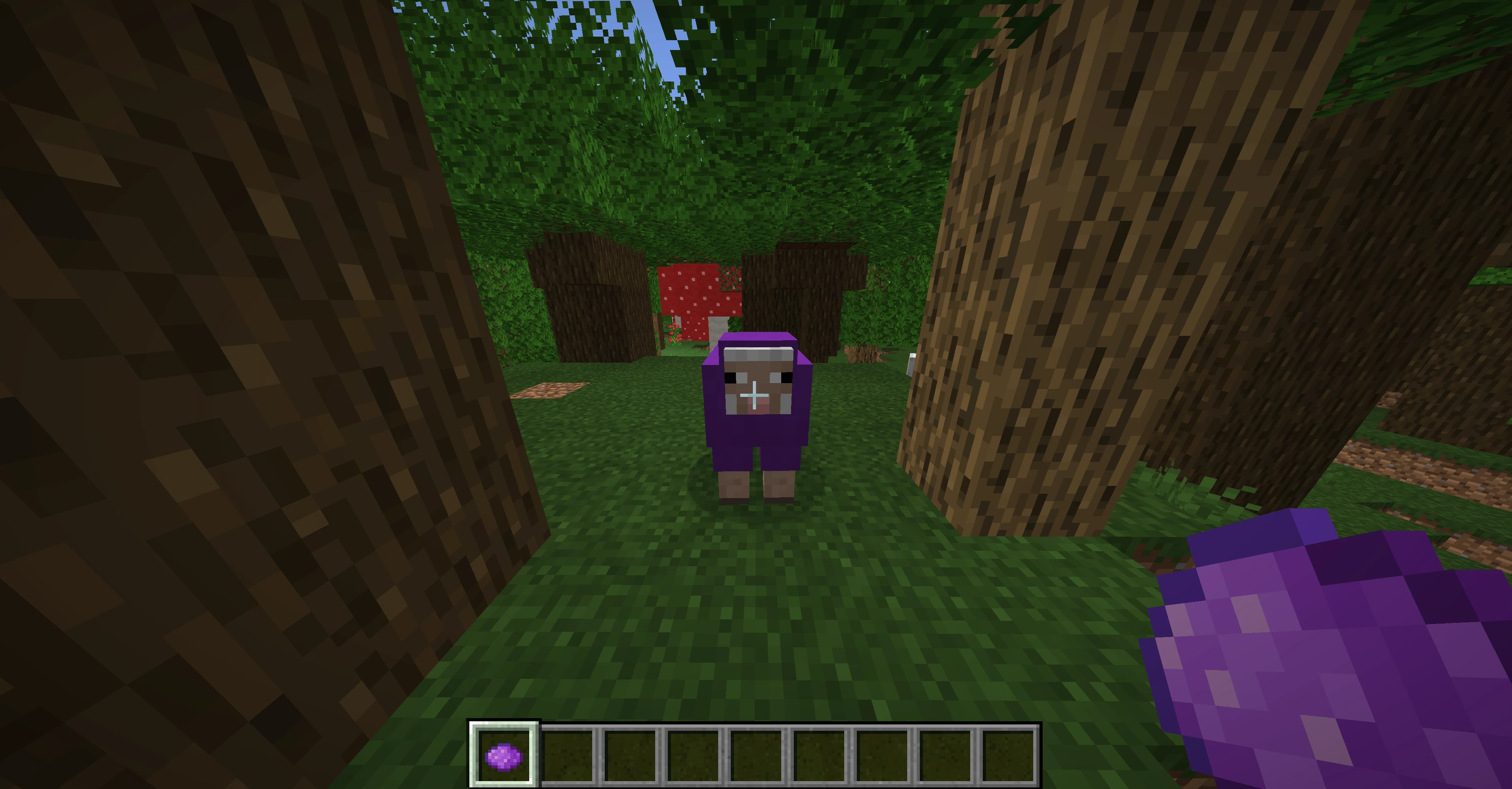 How to make purple dye in Minecraft