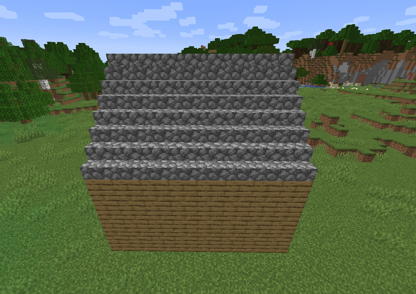 How to build a roof in Minecraft