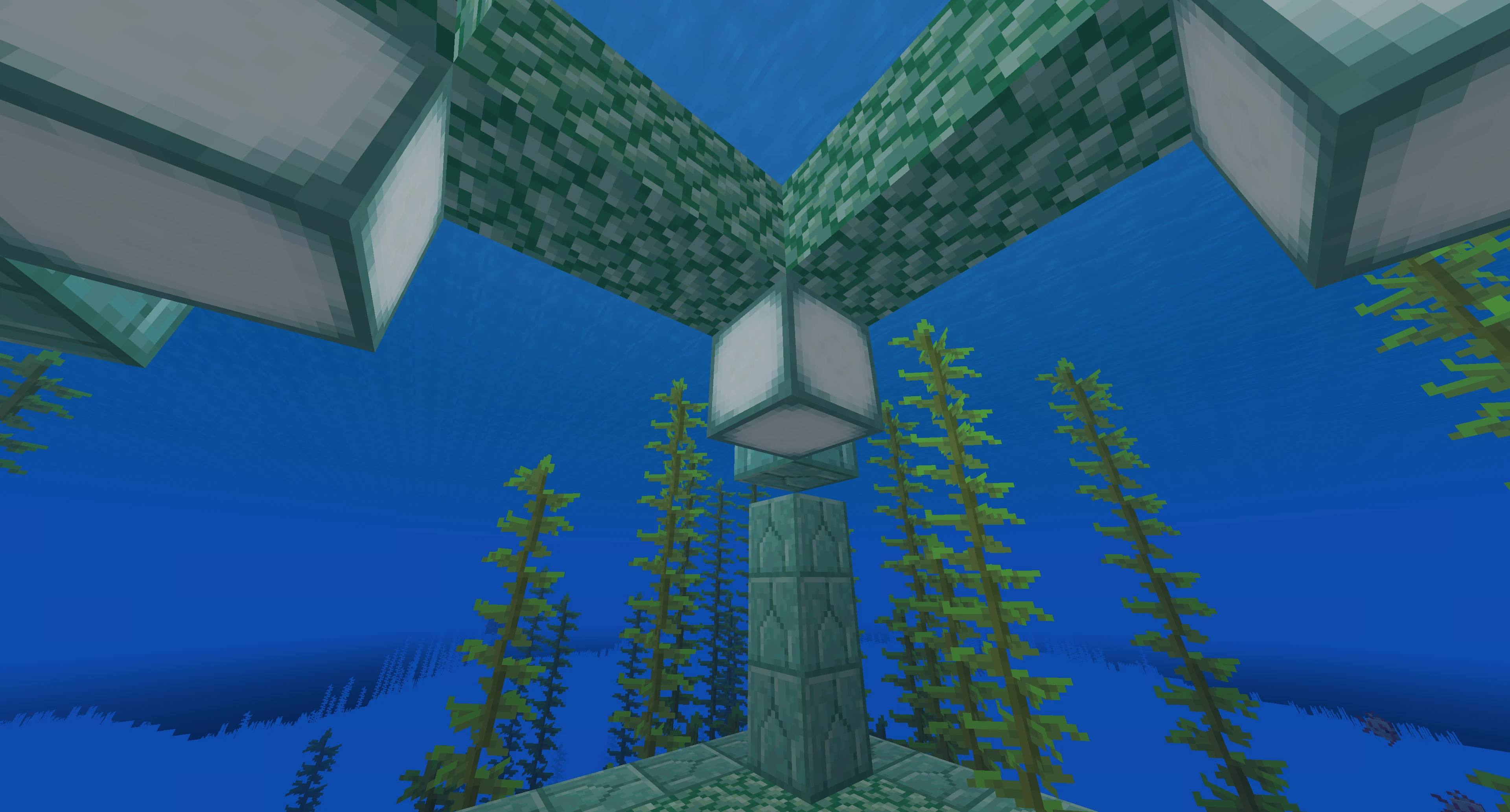 How to make a sea lantern in Minecraft