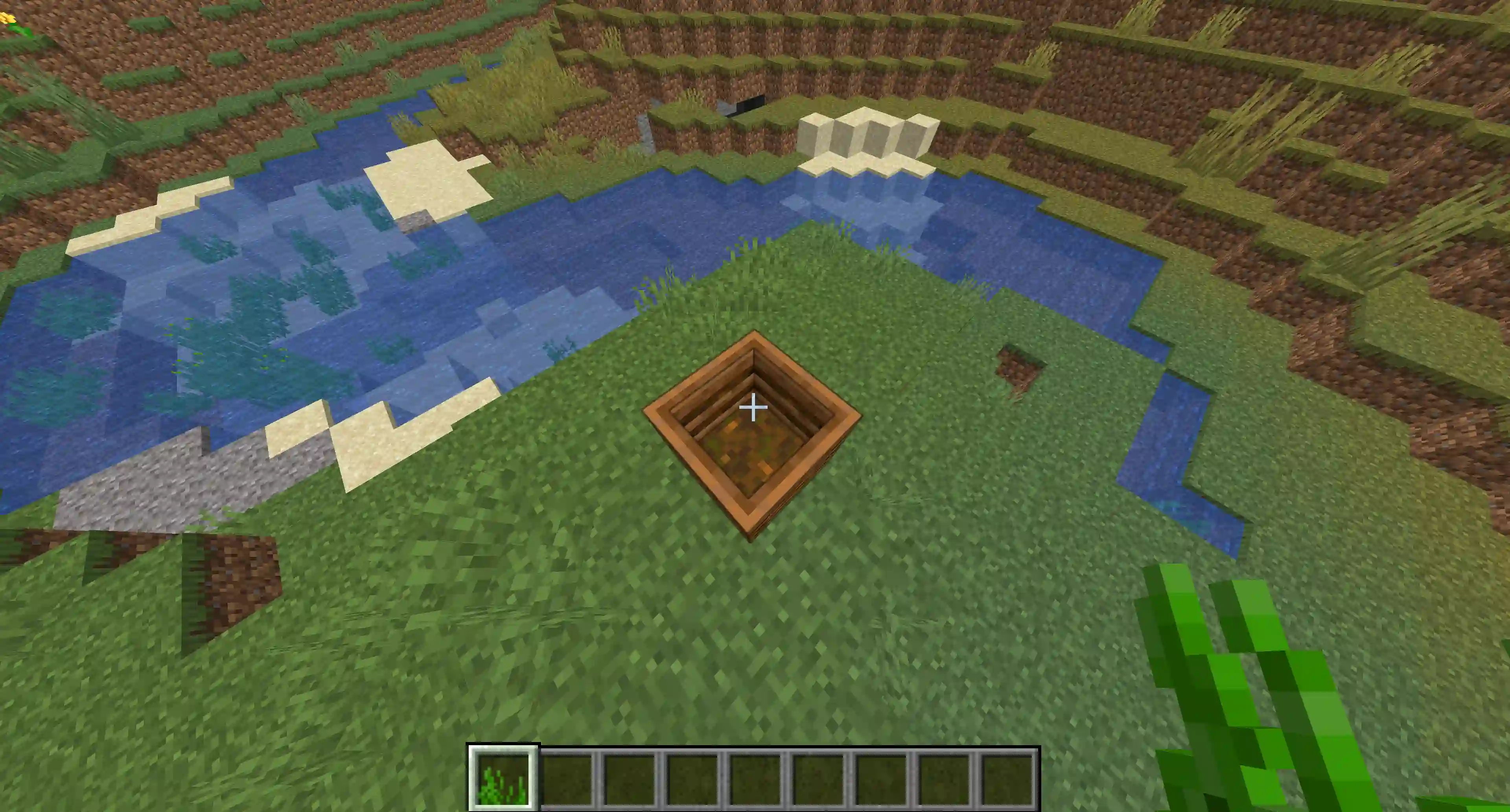 How to get seagrass in Minecraft