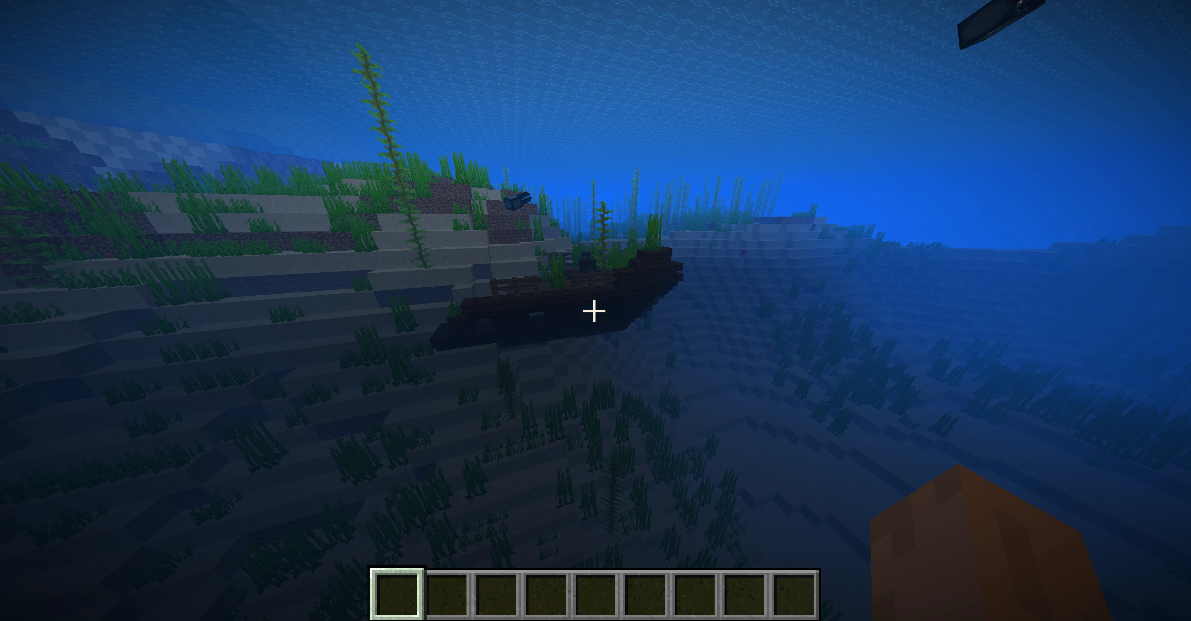 Swimming in Minecraft